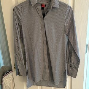JCrew tailored long button up